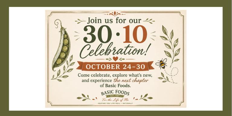 Join our 30- 10 celebration October 24-30
