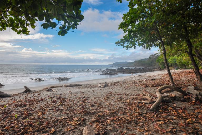 a beautiful beach on Nicoya Peninsula in Costa Rica